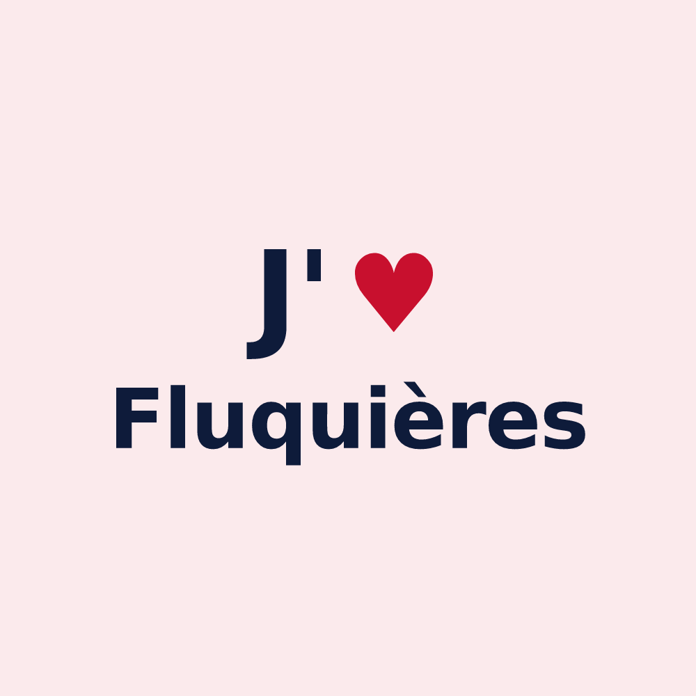 Magnet personnalisé Fluquières — design J'aime Fluquières
