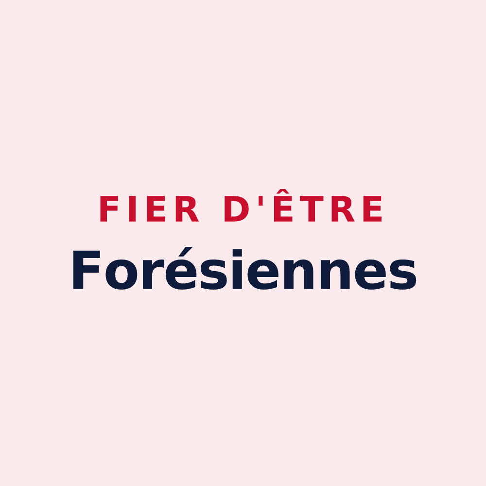 Magnet « Fier d'être Forésiennes » — design pour Forest-en-Cambrésis