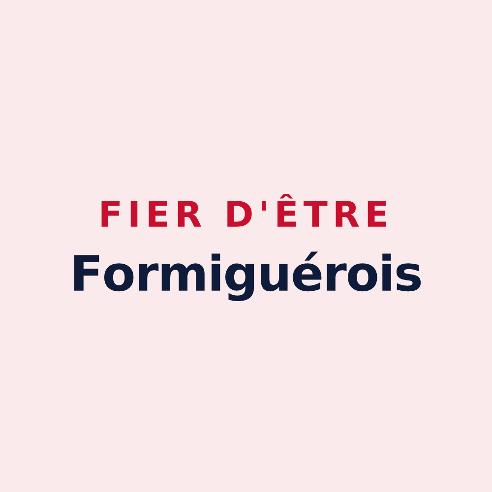 Magnet « Fier d'être Formiguérois » — design pour Formiguères