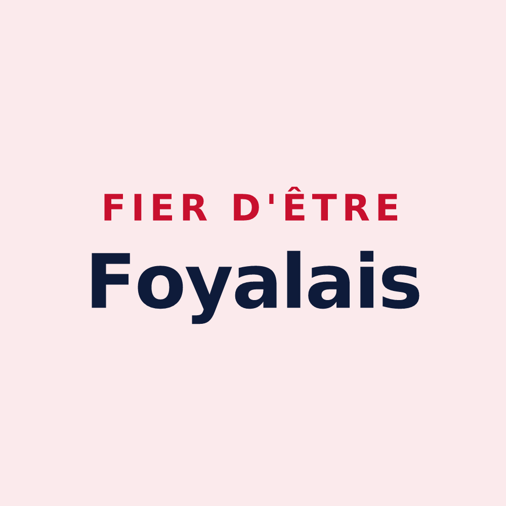 Magnet « Fier d'être Foyalais » — design pour Fort-de-France
