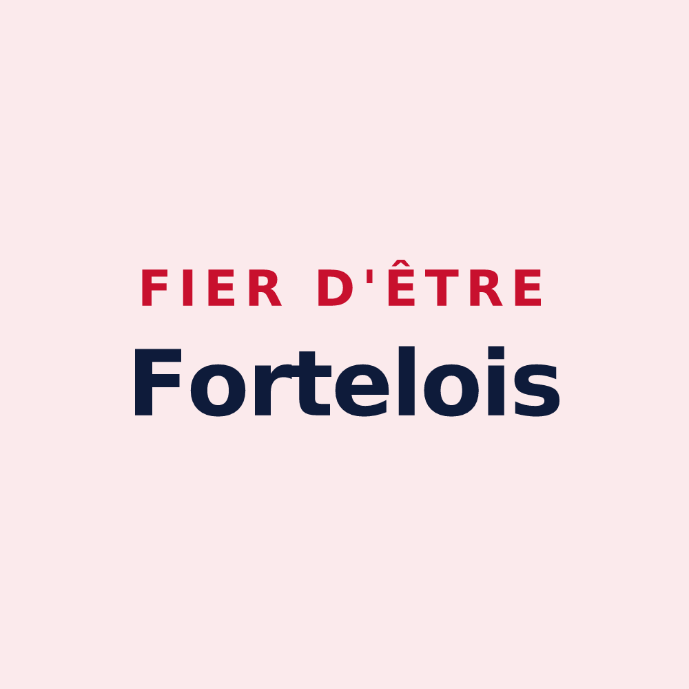 Magnet « Fier d'être Fortelois » — design pour Fortel-en-Artois