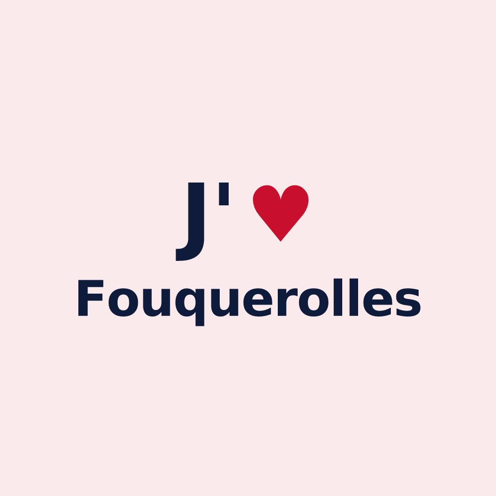 Magnet personnalisé Fouquerolles — design J'aime Fouquerolles