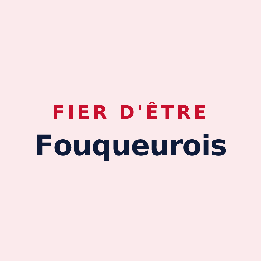 Magnet « Fier d'être Fouqueurois » — design pour Fouqueure