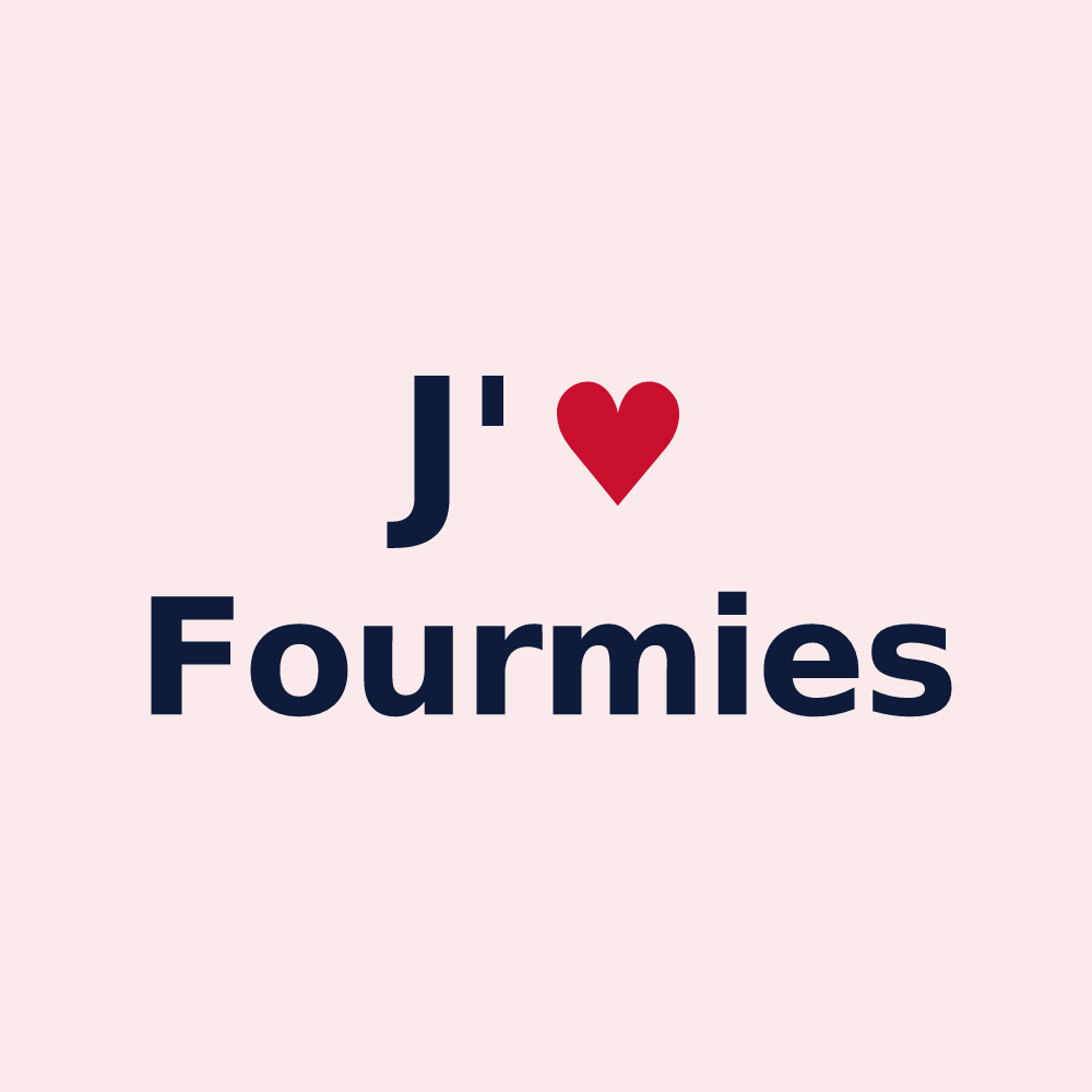 Magnet personnalisé Fourmies — design J'aime Fourmies