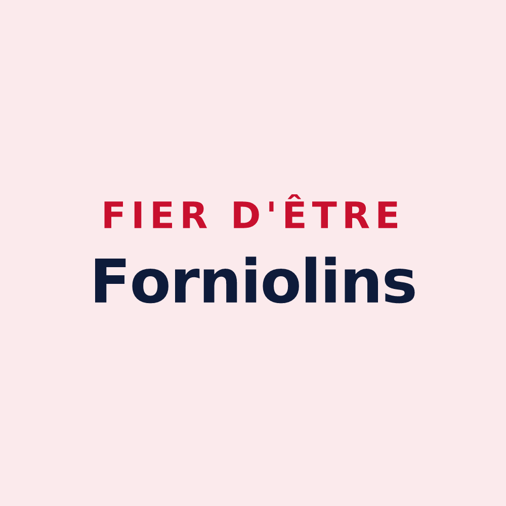 Magnet « Fier d'être Forniolins » — design pour Fourneaux