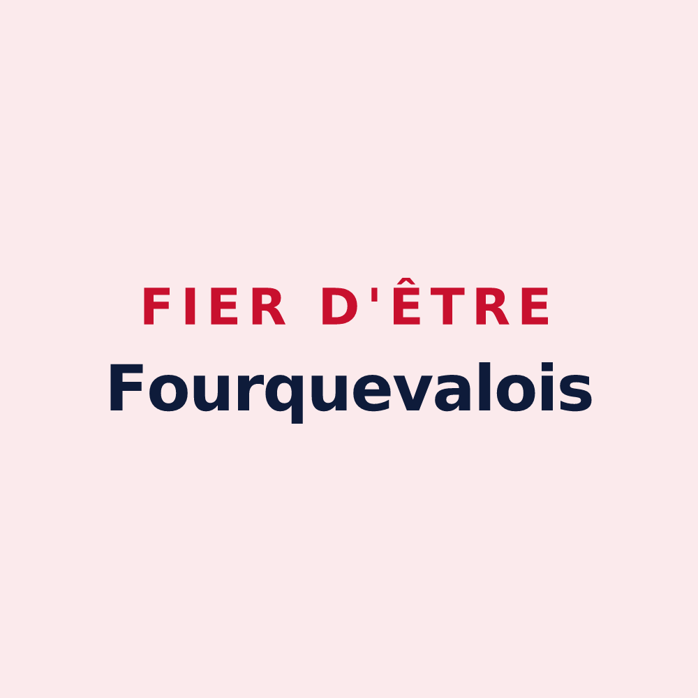 Magnet « Fier d'être Fourquevalois » — design pour Fourquevaux