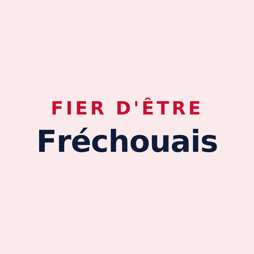 Magnet « Fier d'être Fréchouais » — design pour Fréchou-Fréchet