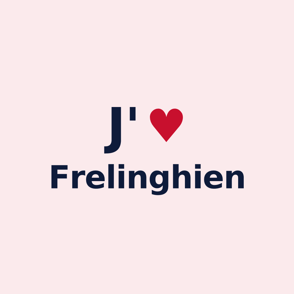 Magnet personnalisé Frelinghien — design J'aime Frelinghien