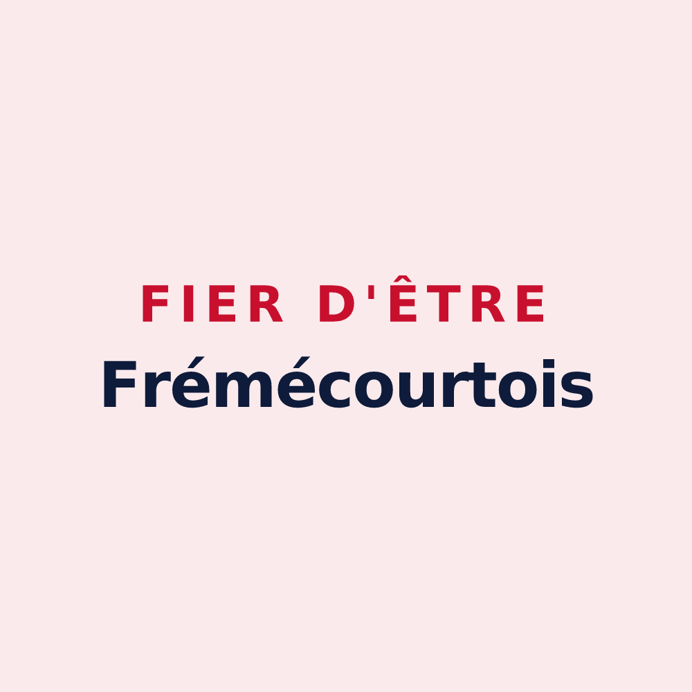 Magnet « Fier d'être Frémécourtois » — design pour Frémécourt