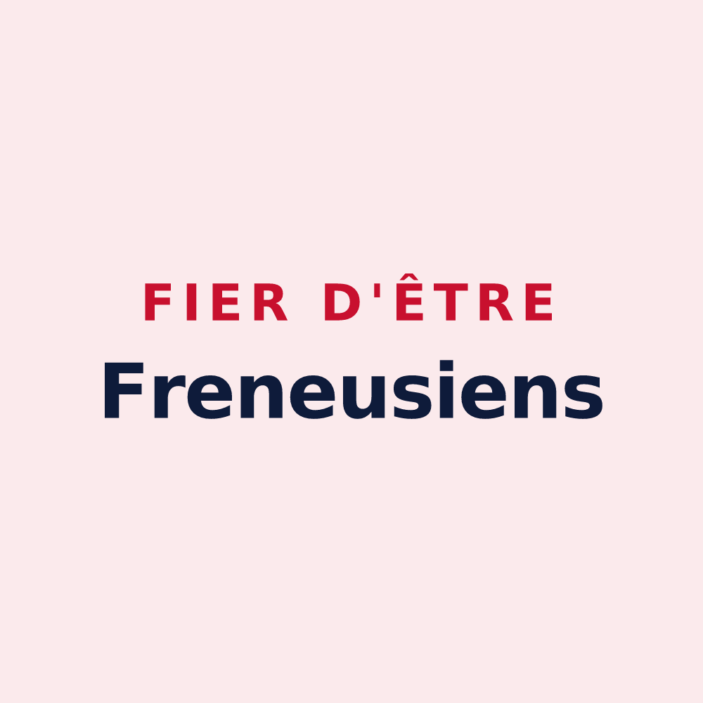 Magnet « Fier d'être Freneusiens » — design pour Freneuse
