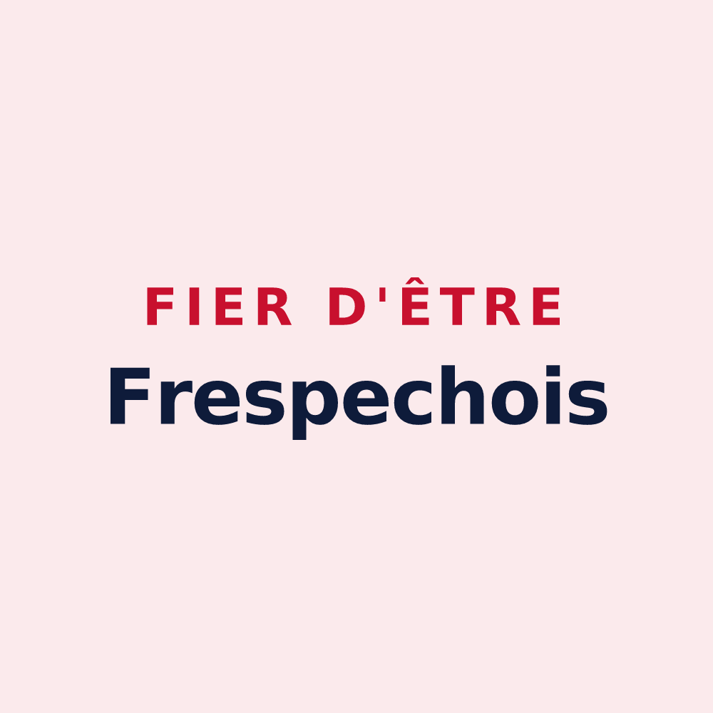 Magnet « Fier d'être Frespechois » — design pour Frespech