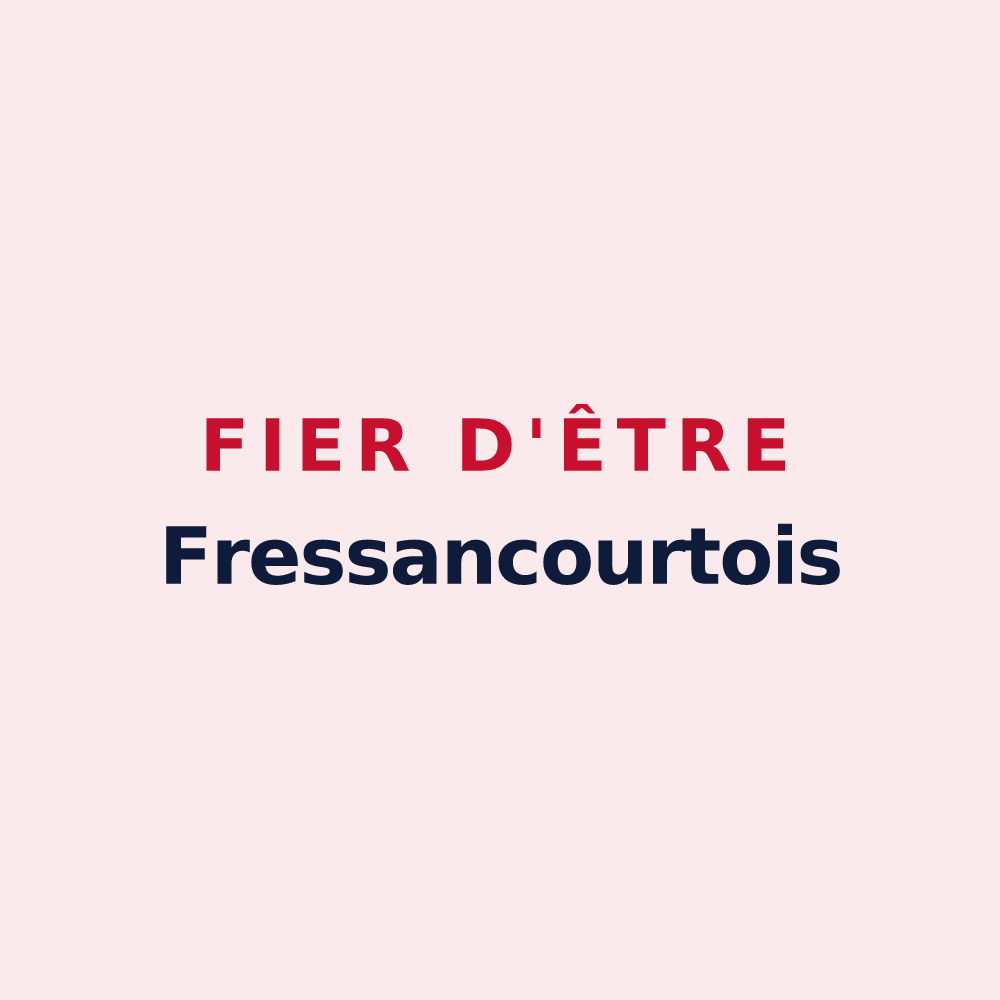 Magnet « Fier d'être Fressancourtois » — design pour Fressancourt