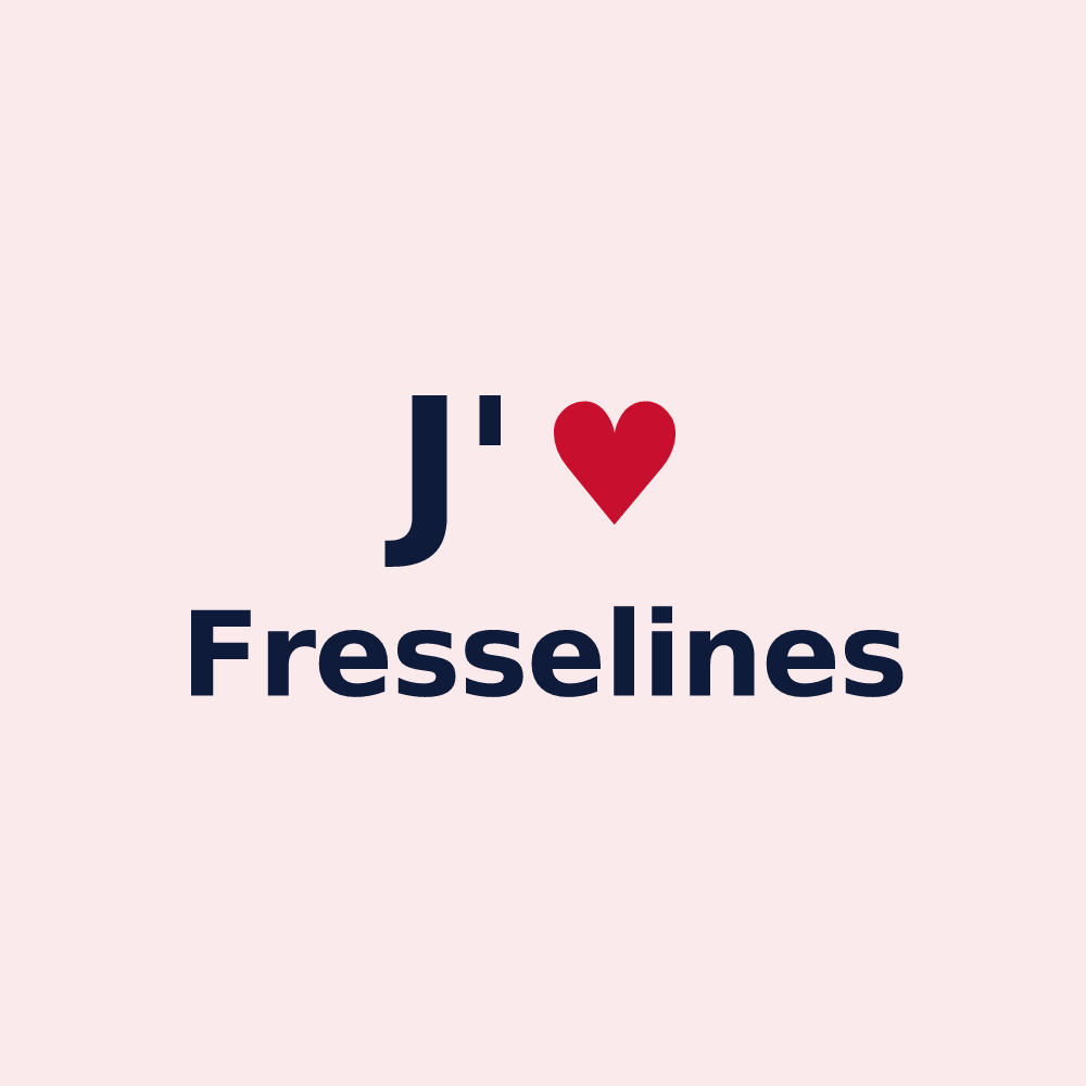 Magnet personnalisé Fresselines — design J'aime Fresselines