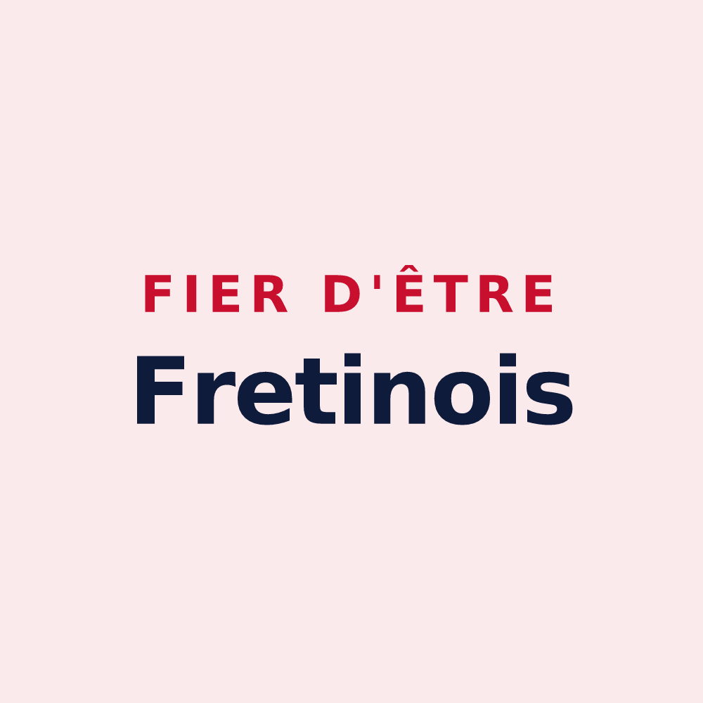 Magnet « Fier d'être Fretinois » — design pour Fretin