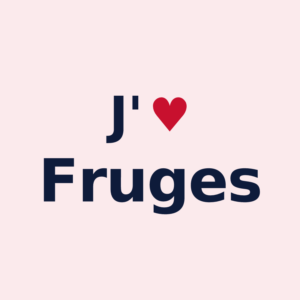 Magnet personnalisé Fruges — design J'aime Fruges