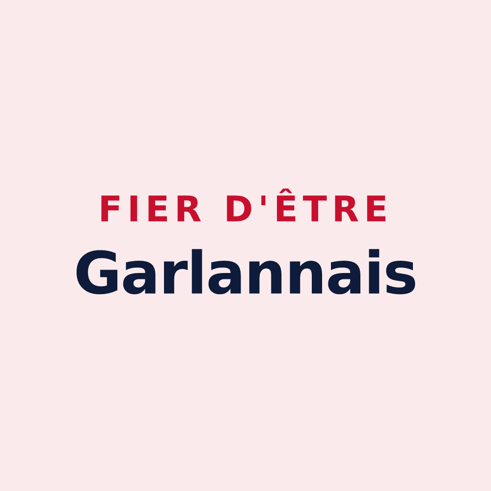 Magnet « Fier d'être Garlannais » — design pour Garlan