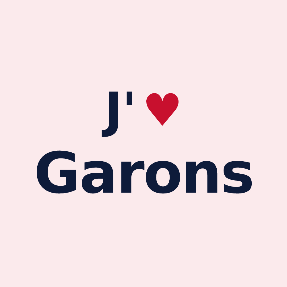 Magnet personnalisé Garons — design J'aime Garons