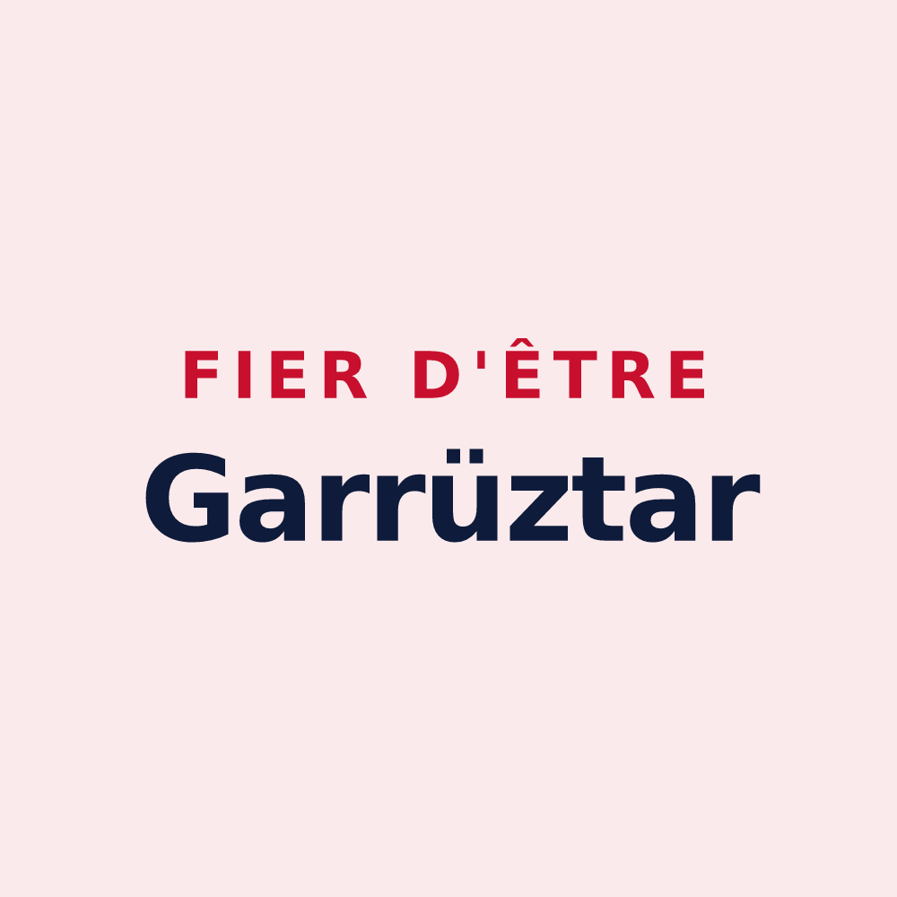 Magnet « Fier d'être Garrüztar » — design pour Garris
