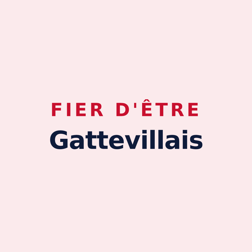 Magnet « Fier d'être Gattevillais » — design pour Gatteville-le-Phare