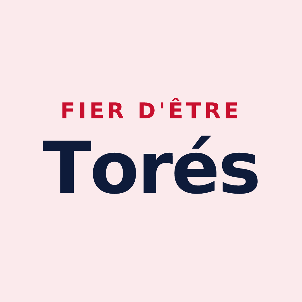 Magnet « Fier d'être Torés » — design pour Gespunsart