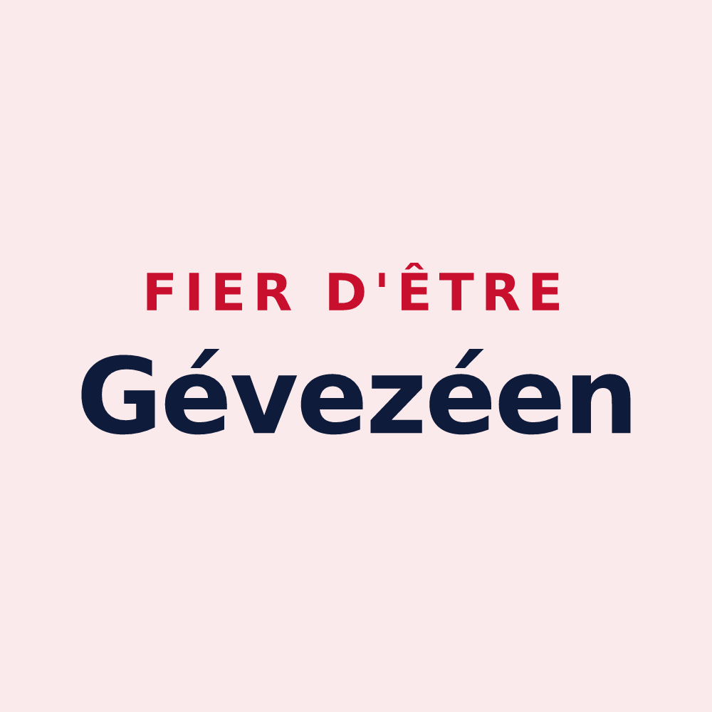 Magnet « Fier d'être Gévezéen » — design pour Gévezé
