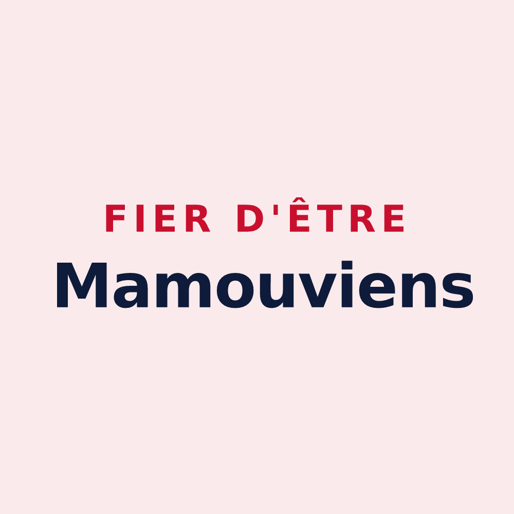 Magnet « Fier d'être Mamouviens » — design pour Giou-de-Mamou