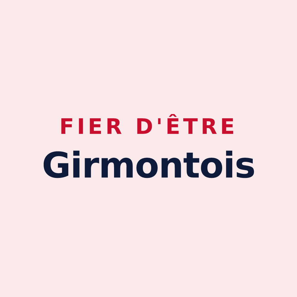 Magnet « Fier d'être Girmontois » — design pour Girmont-Val-d'Ajol