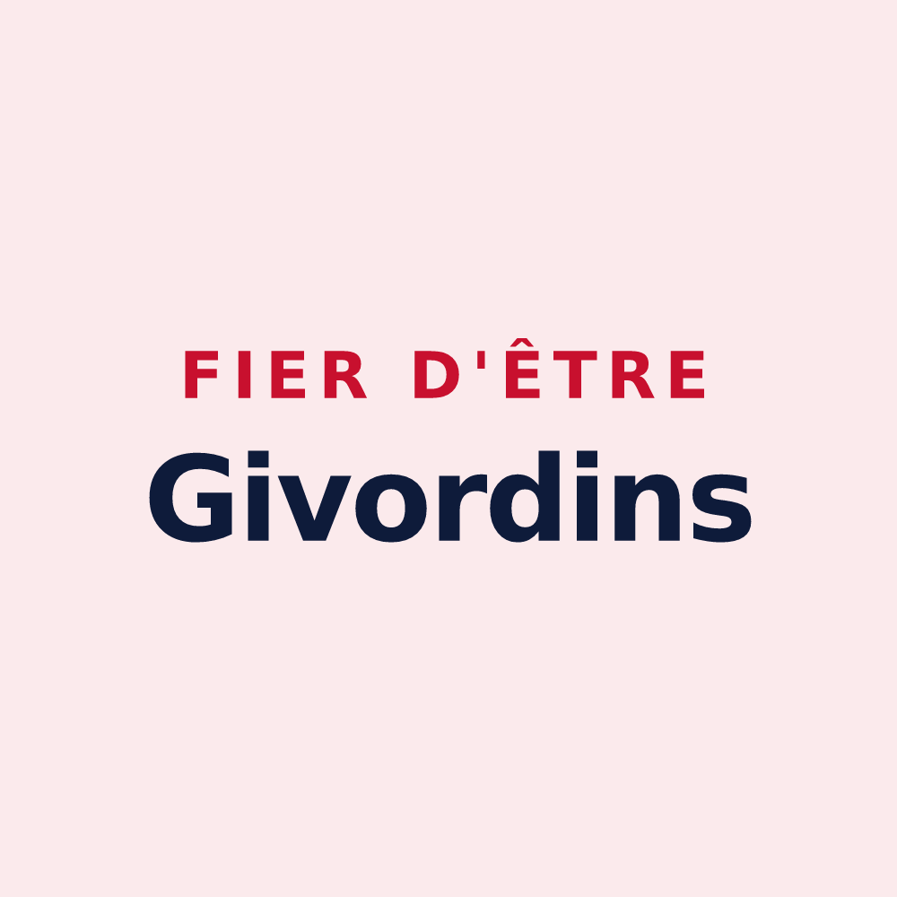 Magnet « Fier d'être Givordins » — design pour Givors