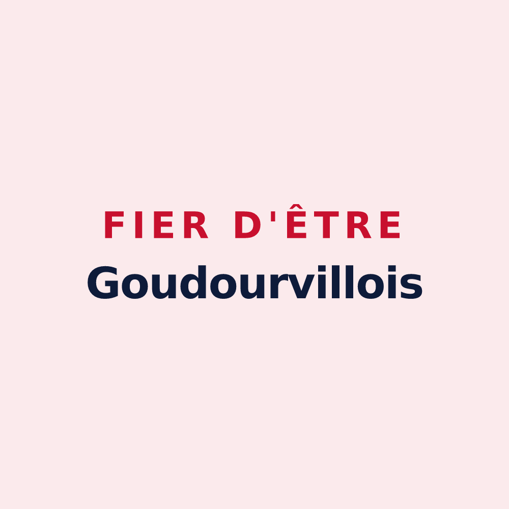 Magnet « Fier d'être Goudourvillois » — design pour Goudourville