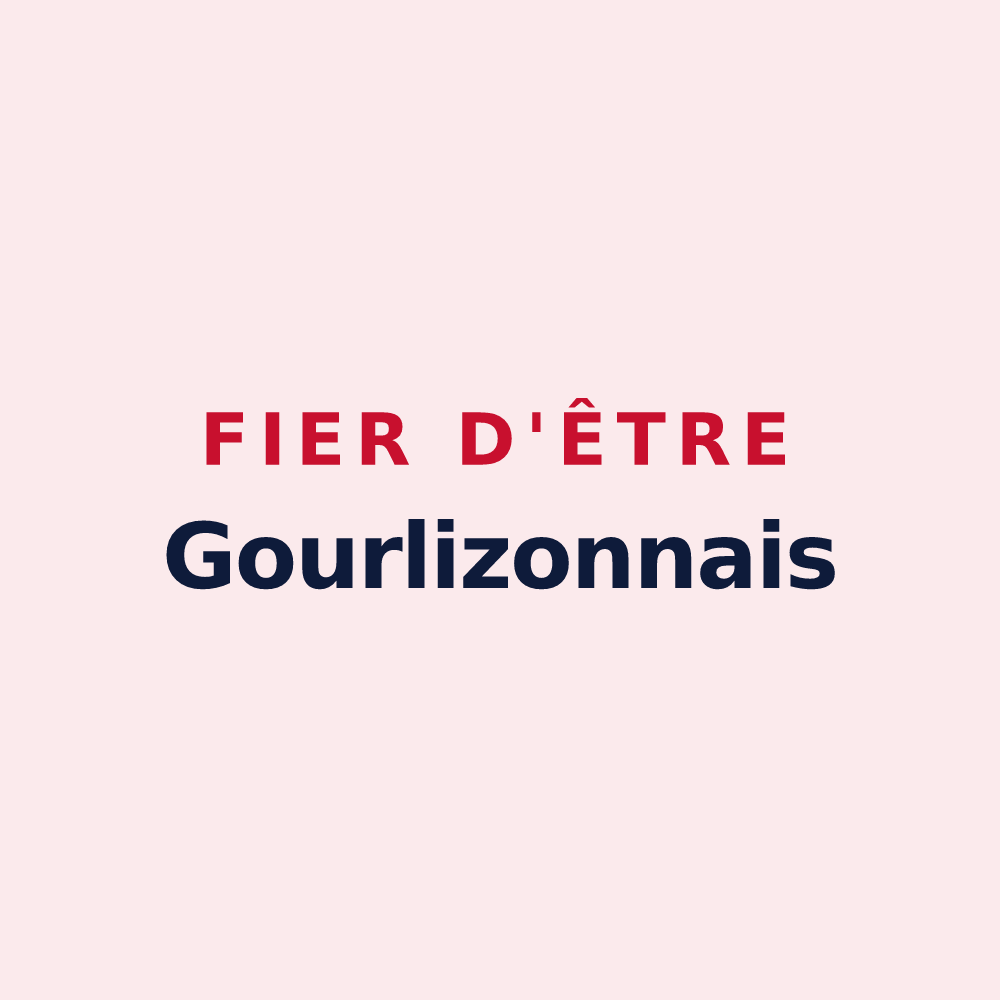 Magnet « Fier d'être Gourlizonnais » — design pour Gourlizon