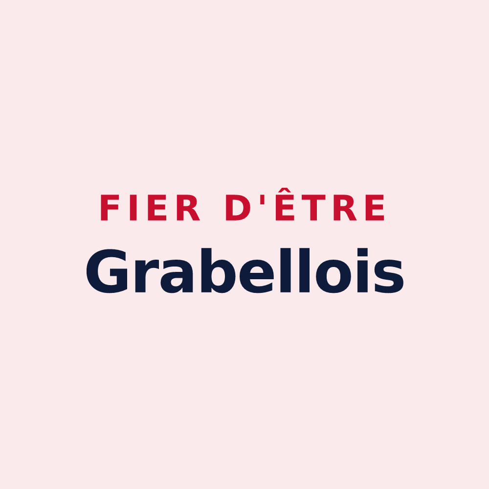 Magnet « Fier d'être Grabellois » — design pour Grabels