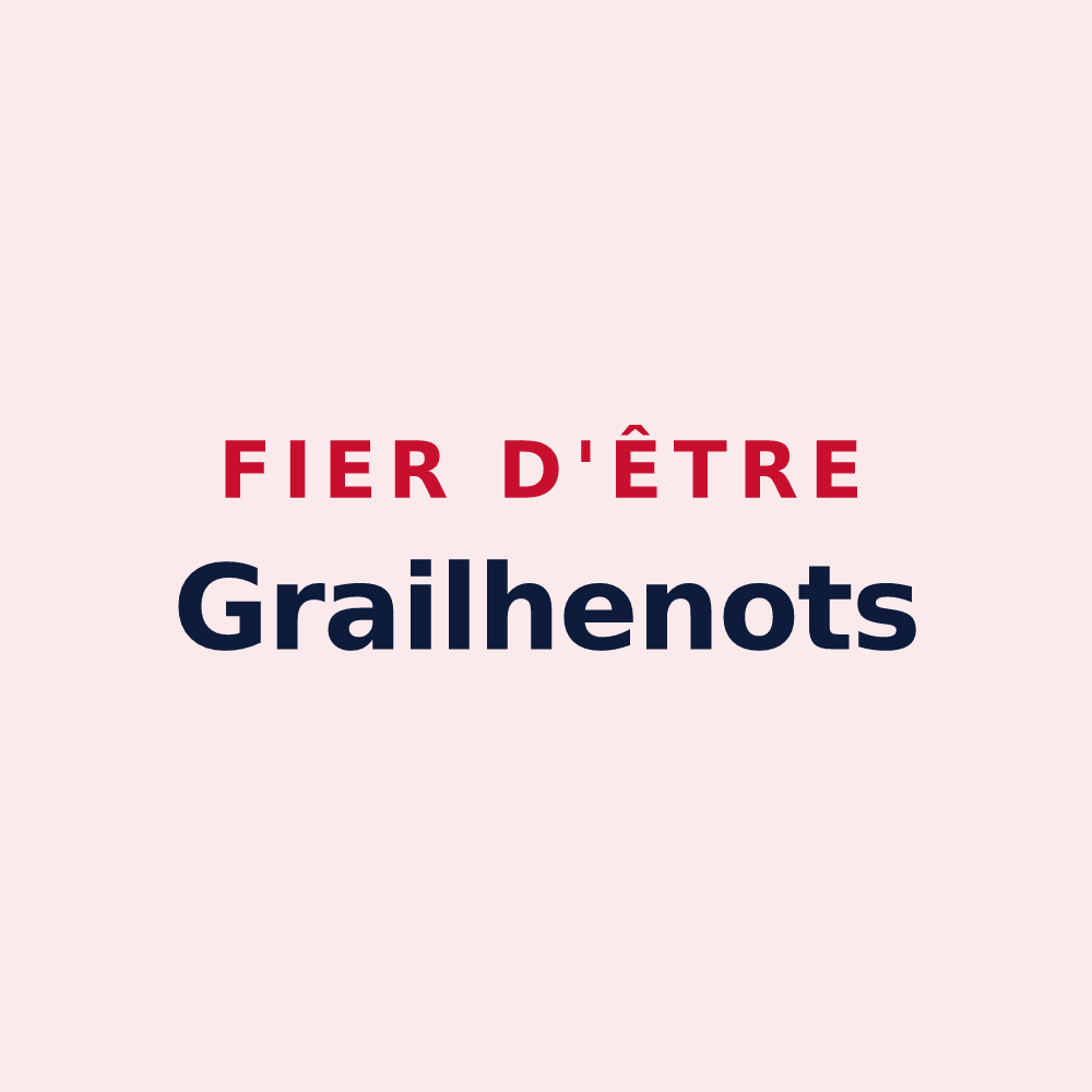 Magnet « Fier d'être Grailhenots » — design pour Grailhen