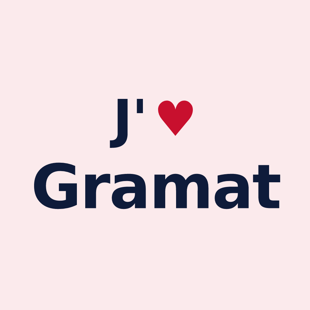 Magnet personnalisé Gramat — design J'aime Gramat