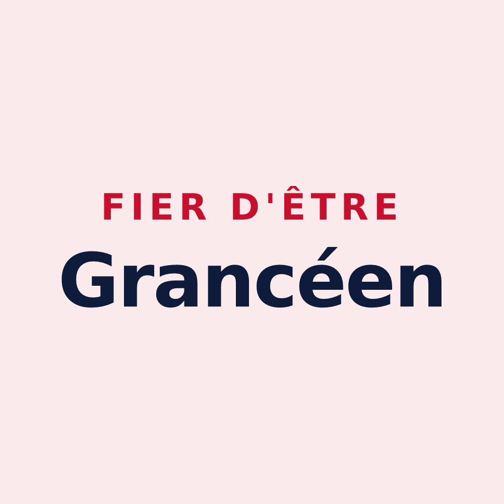 Magnet « Fier d'être Grancéen » — design pour Grancey-sur-Ource