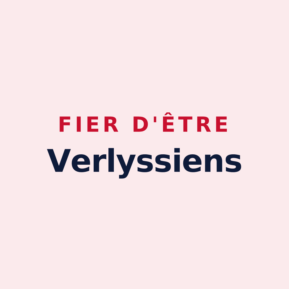 Magnet « Fier d'être Verlyssiens » — design pour Grand-Verly