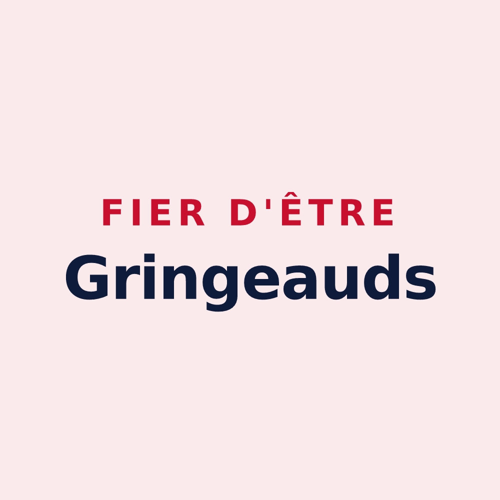 Magnet « Fier d'être Gringeauds » — design pour Granges-Aumontzey
