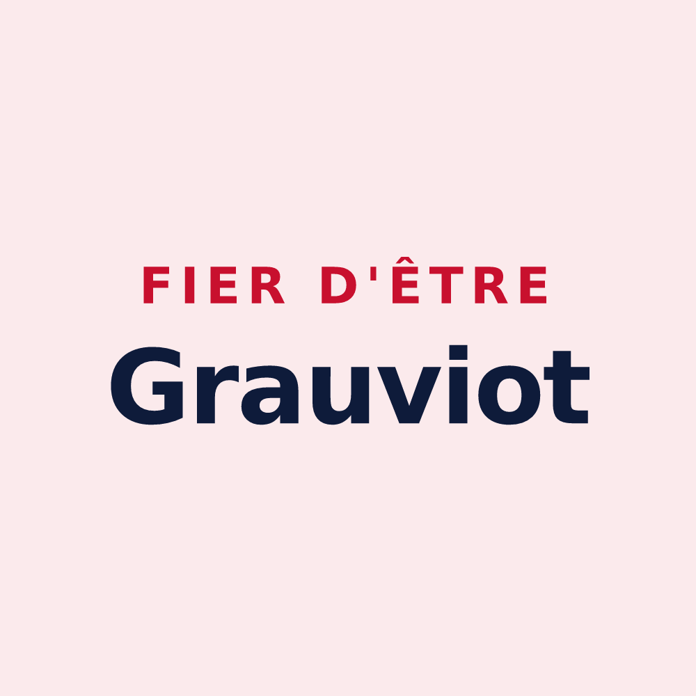Magnet « Fier d'être Grauviot » — design pour Grauves