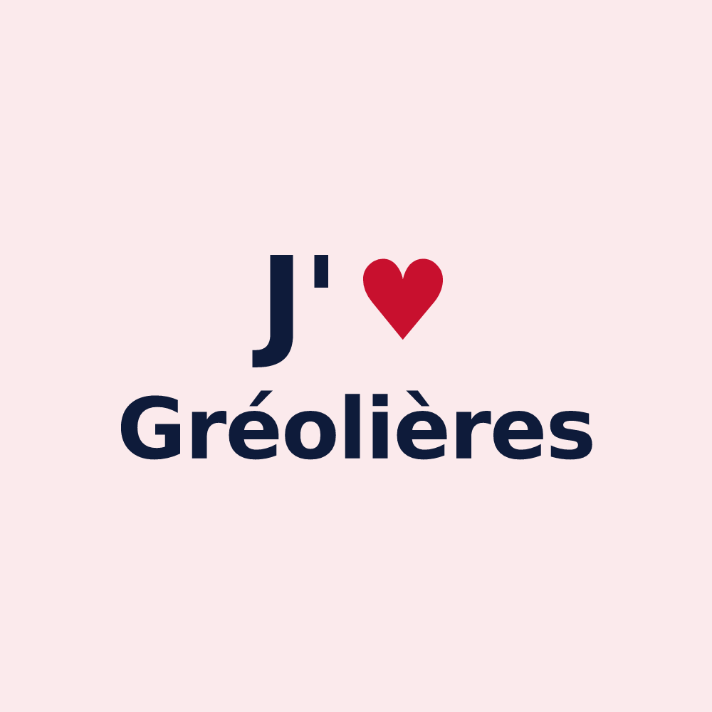 Magnet personnalisé Gréolières — design J'aime Gréolières