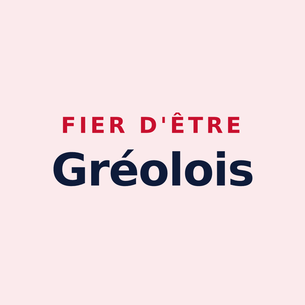Magnet « Fier d'être Gréolois » — design pour Gréolières