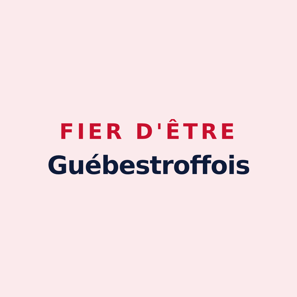 Magnet « Fier d'être Guébestroffois » — design pour Guébestroff