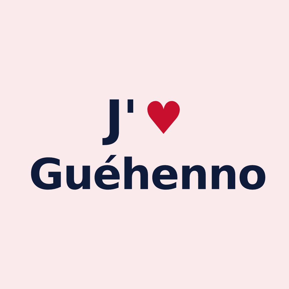 Magnet personnalisé Guéhenno — design J'aime Guéhenno