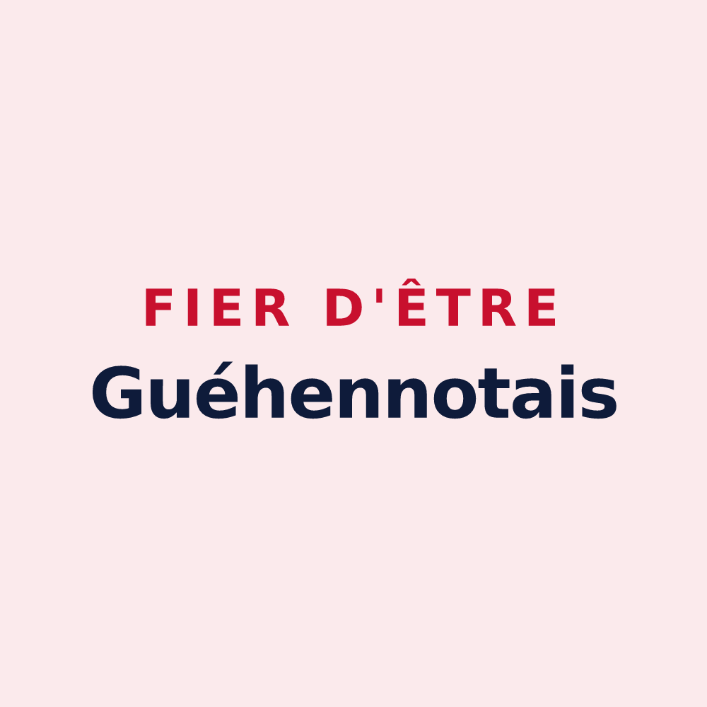 Magnet « Fier d'être Guéhennotais » — design pour Guéhenno