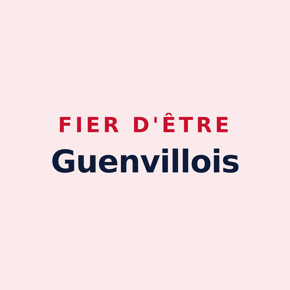 Magnet « Fier d'être Guenvillois » — design pour Guenviller