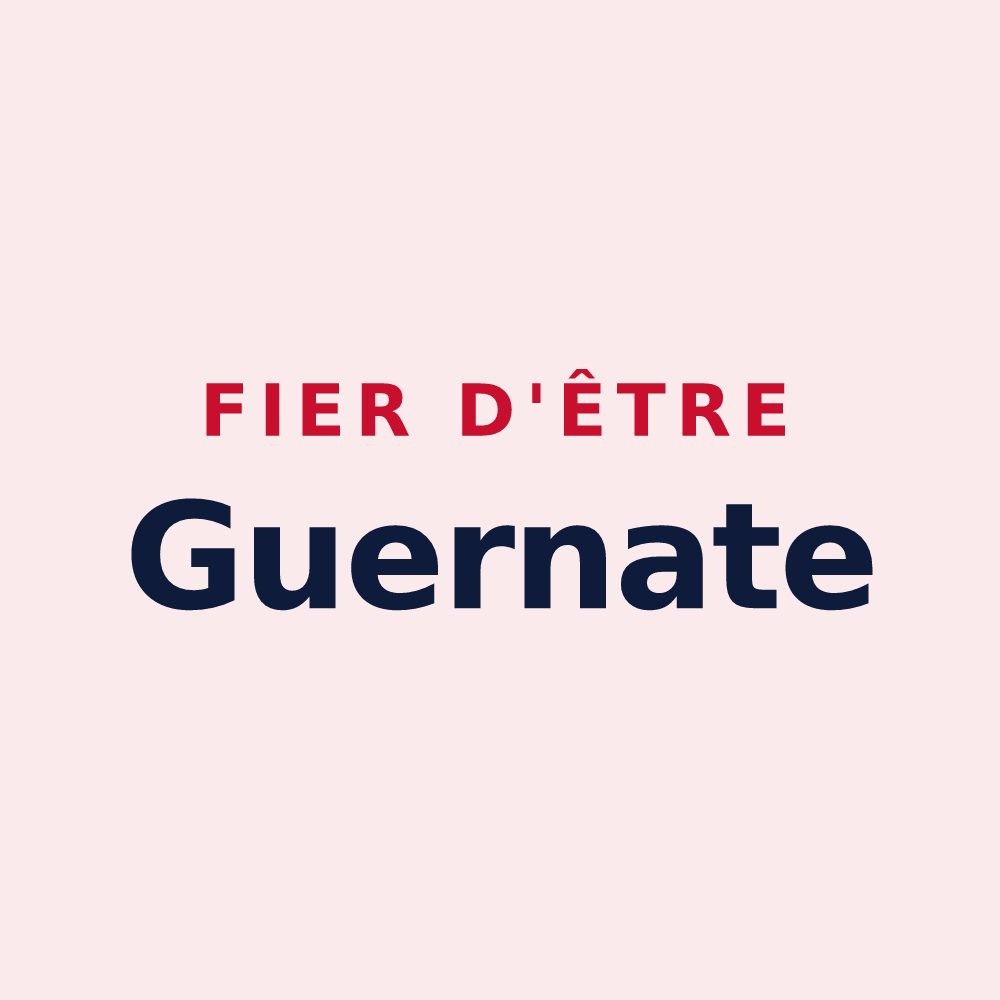 Magnet « Fier d'être Guernate » — design pour Guern