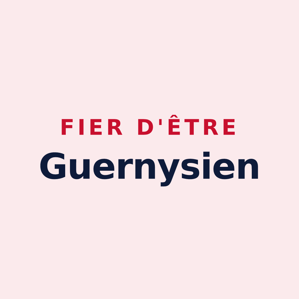 Magnet « Fier d'être Guernysien » — design pour Guerny