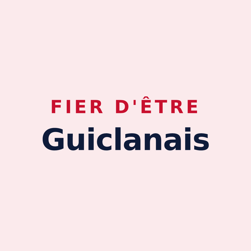 Magnet « Fier d'être Guiclanais » — design pour Guiclan