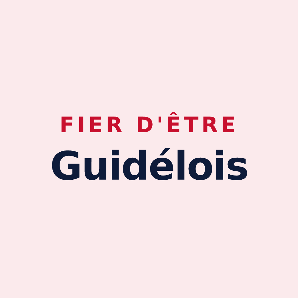Magnet « Fier d'être Guidélois » — design pour Guidel