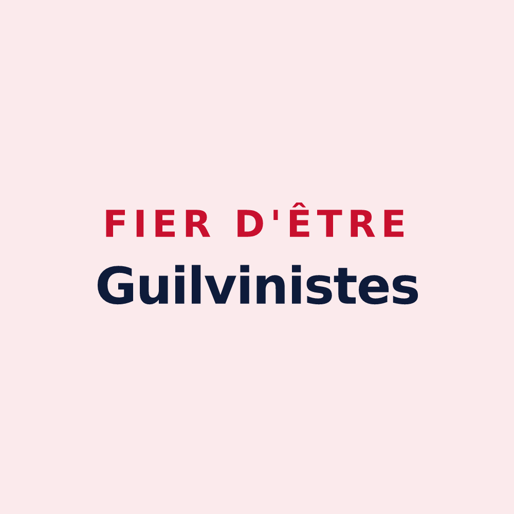 Magnet « Fier d'être Guilvinistes » — design pour Guilvinec