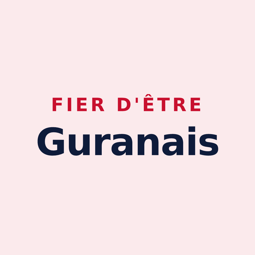 Magnet « Fier d'être Guranais » — design pour Guran