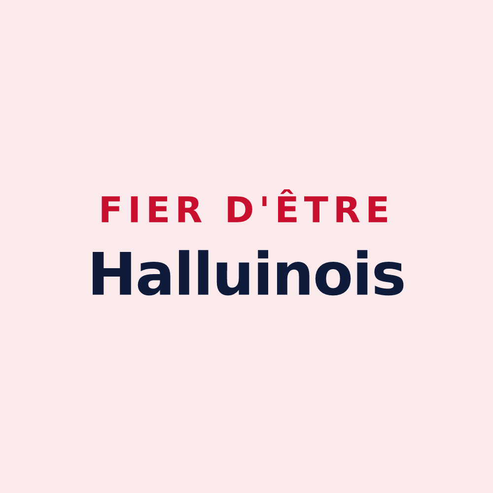 Magnet « Fier d'être Halluinois » — design pour Halluin